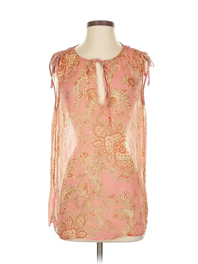 Pre-owned Talbots Sleeveless Blouse In Pink