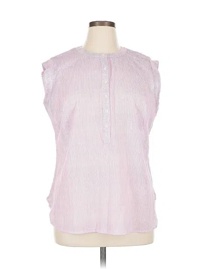 Pre-owned Talbots Sleeveless Blouse In Pink