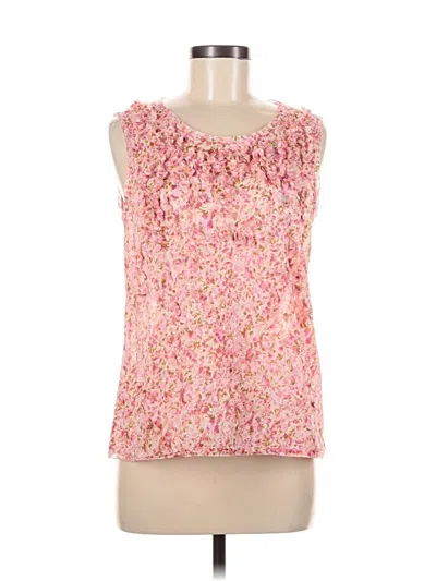 Pre-owned Talbots Sleeveless Blouse In Pink