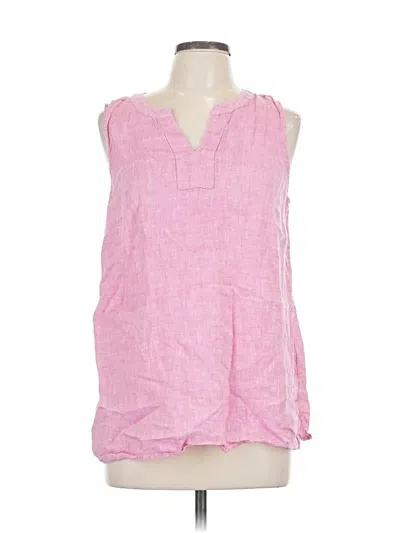 Pre-owned Talbots Sleeveless Blouse In Pink