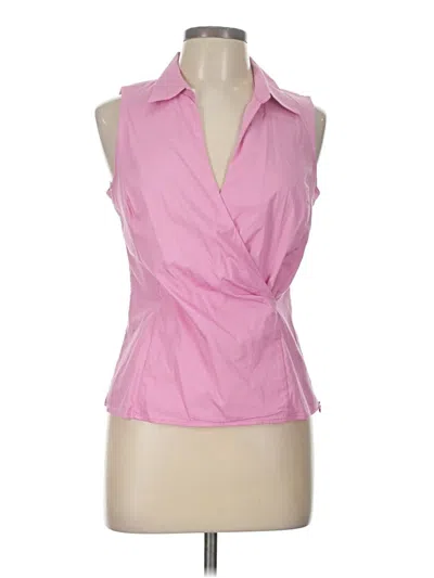Pre-owned Talbots Sleeveless Blouse In Pink