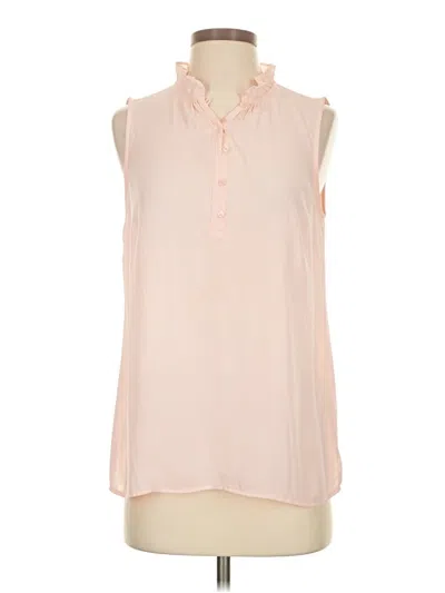 Pre-owned Talbots Sleeveless Blouse In Pink
