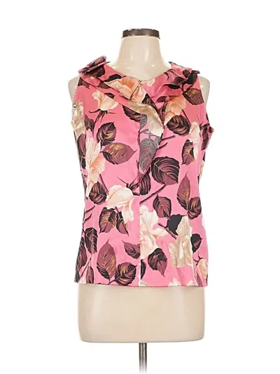 Pre-owned Talbots Sleeveless Blouse In Pink