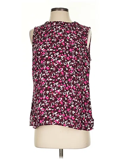 Pre-owned Talbots Sleeveless Blouse In Pink