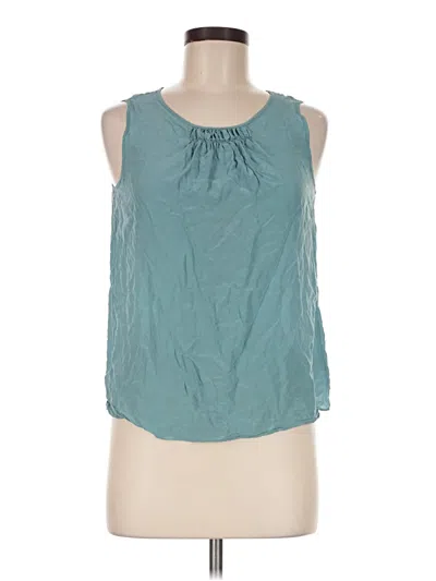 Pre-owned Talbots Sleeveless Blouse In Teal