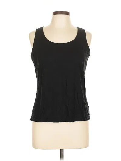 Pre-owned Talbots Sleeveless T-shirt In Black