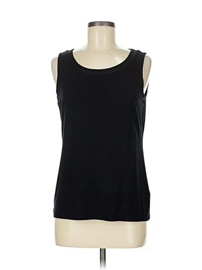 Pre-owned Talbots Sleeveless T-shirt In Black