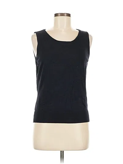 Pre-owned Talbots Sleeveless T-shirt In Black