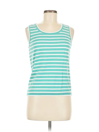Pre-owned Talbots Sleeveless T-shirt In Blue