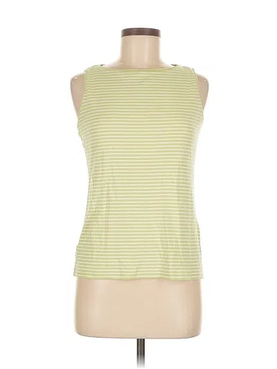 Pre-owned Talbots Sleeveless T-shirt In Green