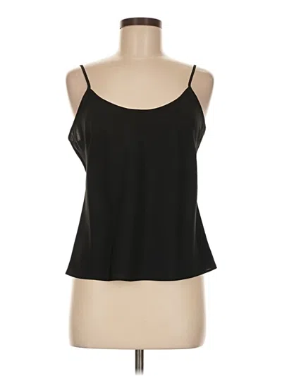 Pre-owned Talbots Sleeveless Top Black Halter Neckline Tops