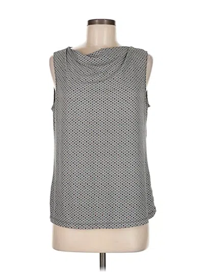 Pre-owned Talbots Sleeveless Top Gray Cowl Neck Tops