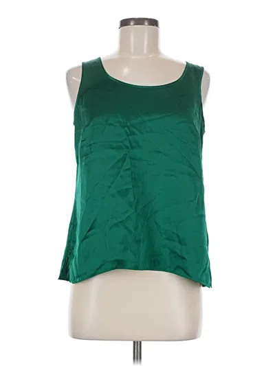 Pre-owned Talbots Sleeveless Top Green Scoop Neck Tops