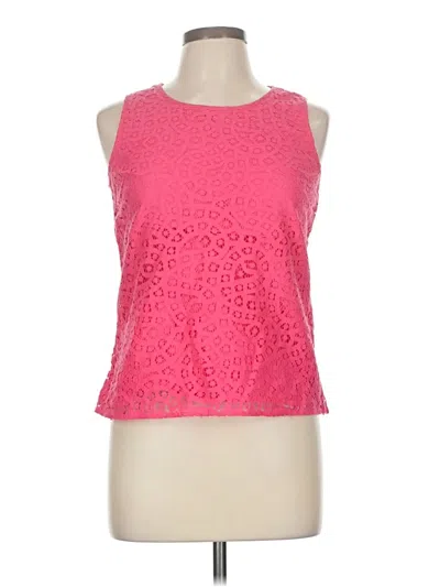 Pre-owned Talbots Sleeveless Top Pink Halter Neckline Tops