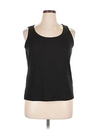 Pre-owned Talbots Sleeveless T-shirt In Black