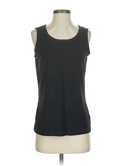 Pre-owned Talbots Sleeveless T-shirt In Black