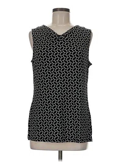 Pre-owned Talbots Sleeveless T-shirt In Black