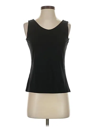 Pre-owned Talbots Sleeveless T-shirt In Black