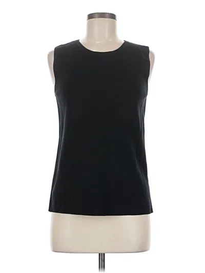 Pre-owned Talbots Sleeveless T-shirt In Black