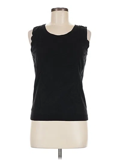 Pre-owned Talbots Sleeveless T-shirt In Black