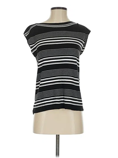 Pre-owned Talbots Sleeveless T-shirt In Black