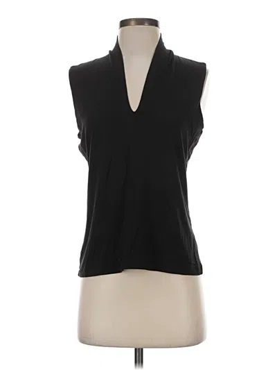 Pre-owned Talbots Sleeveless T-shirt In Black