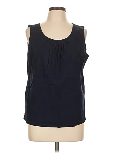Pre-owned Talbots Sleeveless T-shirt In Black
