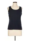 Talbots Sleeveless T-shirt In Black