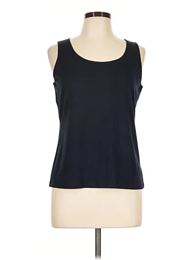 Talbots Sleeveless T-shirt In Black