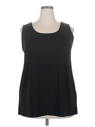 Pre-owned Talbots Sleeveless T-shirt In Black