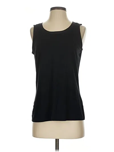 Pre-owned Talbots Sleeveless T-shirt In Black