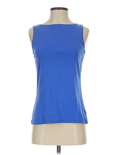 Pre-owned Talbots Sleeveless T-shirt In Blue