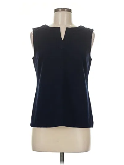 Pre-owned Talbots Sleeveless T-shirt In Blue