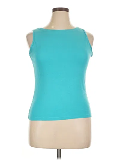 Pre-owned Talbots Sleeveless T-shirt In Blue