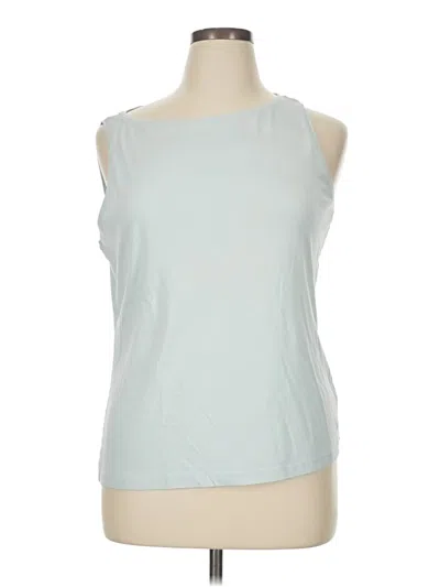 Pre-owned Talbots Sleeveless T-shirt In Blue