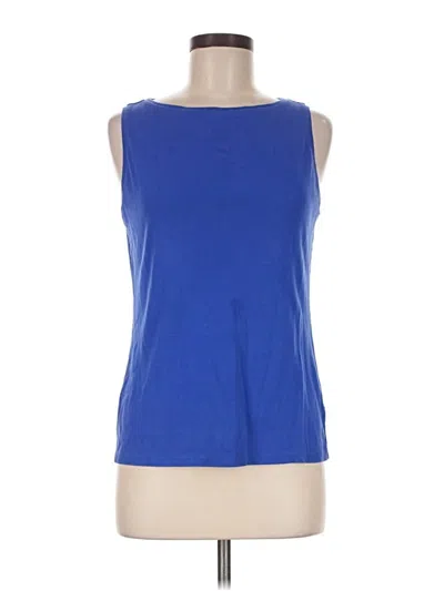 Pre-owned Talbots Sleeveless T-shirt In Blue
