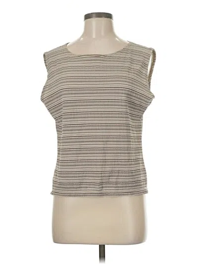 Pre-owned Talbots Sleeveless T-shirt In Gray