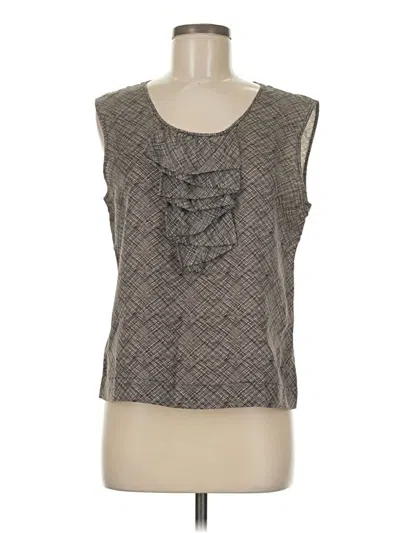 Pre-owned Talbots Sleeveless T-shirt In Gray