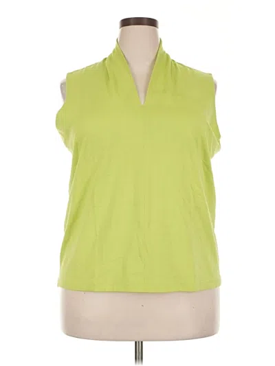 Pre-owned Talbots Sleeveless T-shirt In Green