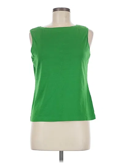 Pre-owned Talbots Sleeveless T-shirt In Green
