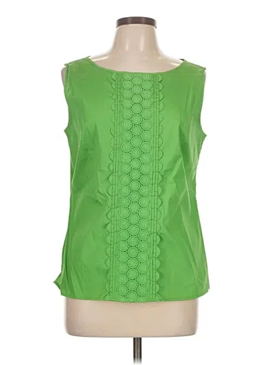 Pre-owned Talbots Sleeveless T-shirt In Green