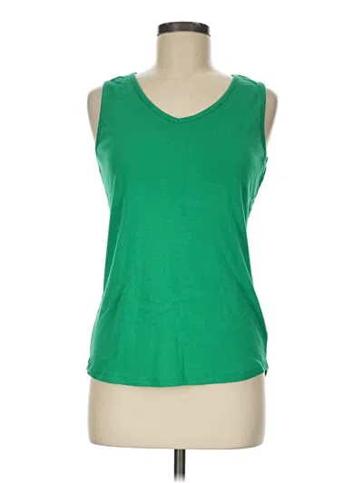 Pre-owned Talbots Sleeveless T-shirt In Green