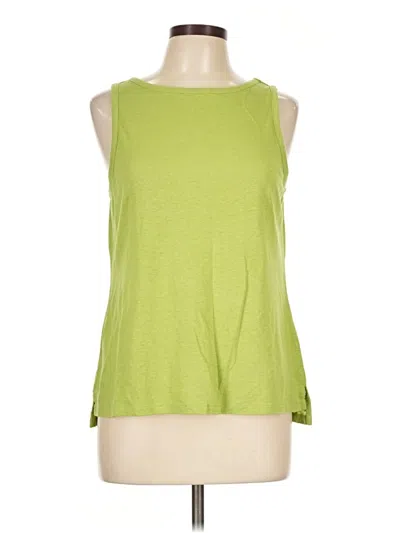 Pre-owned Talbots Sleeveless T-shirt In Green