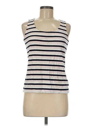 Pre-owned Talbots Sleeveless T-shirt In Ivory