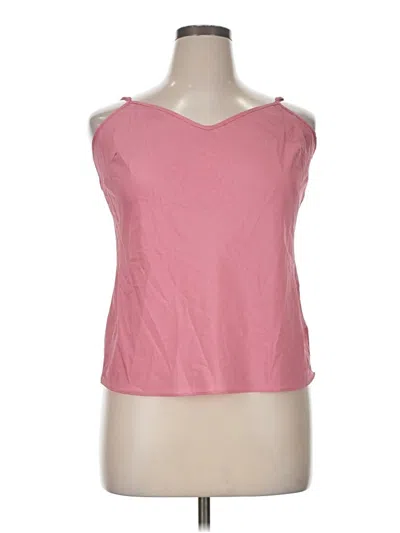 Pre-owned Talbots Sleeveless T-shirt In Pink