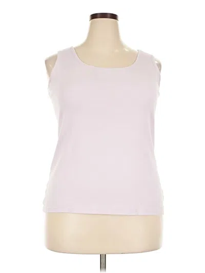 Pre-owned Talbots Sleeveless T-shirt In Pink