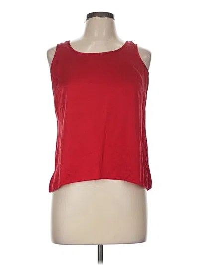 Pre-owned Talbots Sleeveless T-shirt In Red