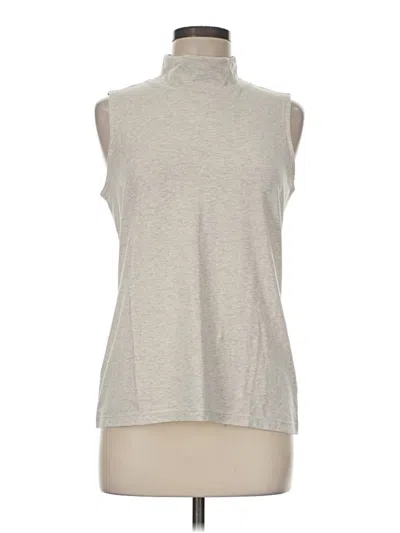 Pre-owned Talbots Sleeveless T-shirt In Silver
