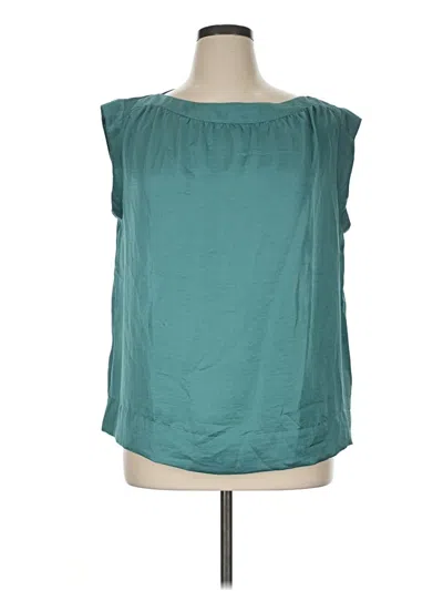 Pre-owned Talbots Sleeveless T-shirt In Teal