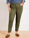 Talbots Slim Ankle Jeans - Colors - Burnt Olive - 18